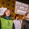 Demonstrace za spravedlnost pro oběti sexuálního násilí, znásilnění