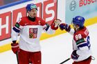 Česko - Kazachstán 7:1. Čepice letí na led, Červenka dokonal hattrick
