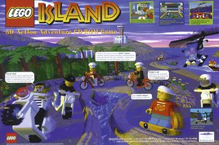 V roce 1997 prochází minifigurky digitální přeměnou a poprvé účinkují ve videohře LEGO Island (Ostrov LEGO).