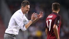 EL, Sparta-Inter Milán: David Holoubek a Aleš Čermák