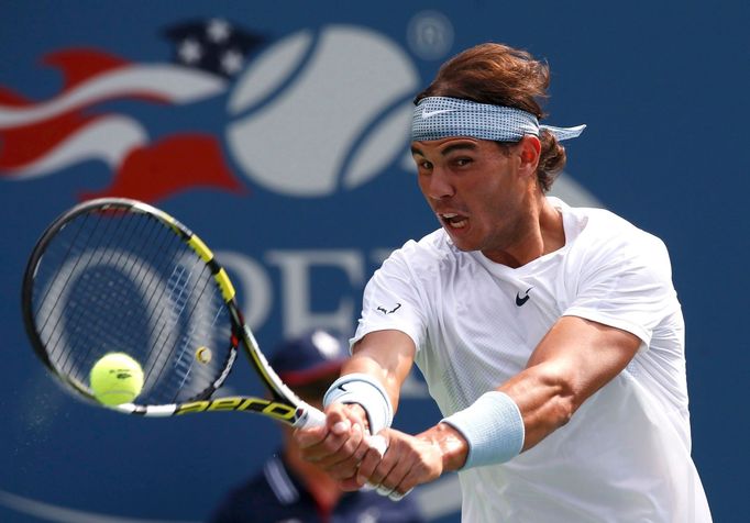 Rafael Nadal na tenisovém US Open 2013