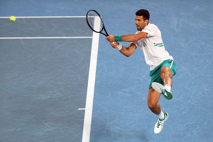 Australian Open 2021, osmifinále (Novak Djokovič)