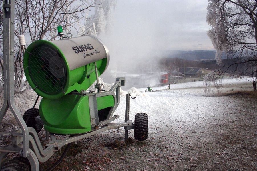 1. zasněžování Vesec