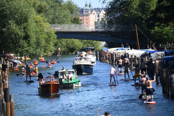 Začátek srpna ve Stockholmu