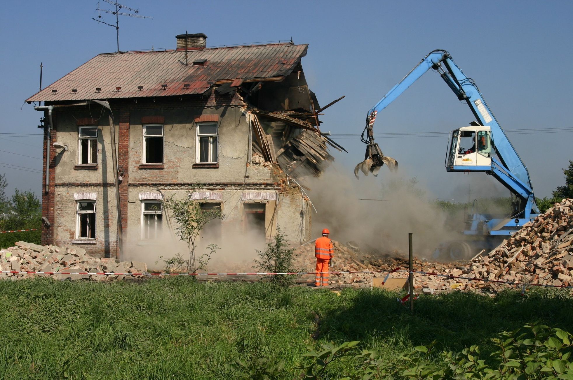Demolice problémových domů v Bohumíně