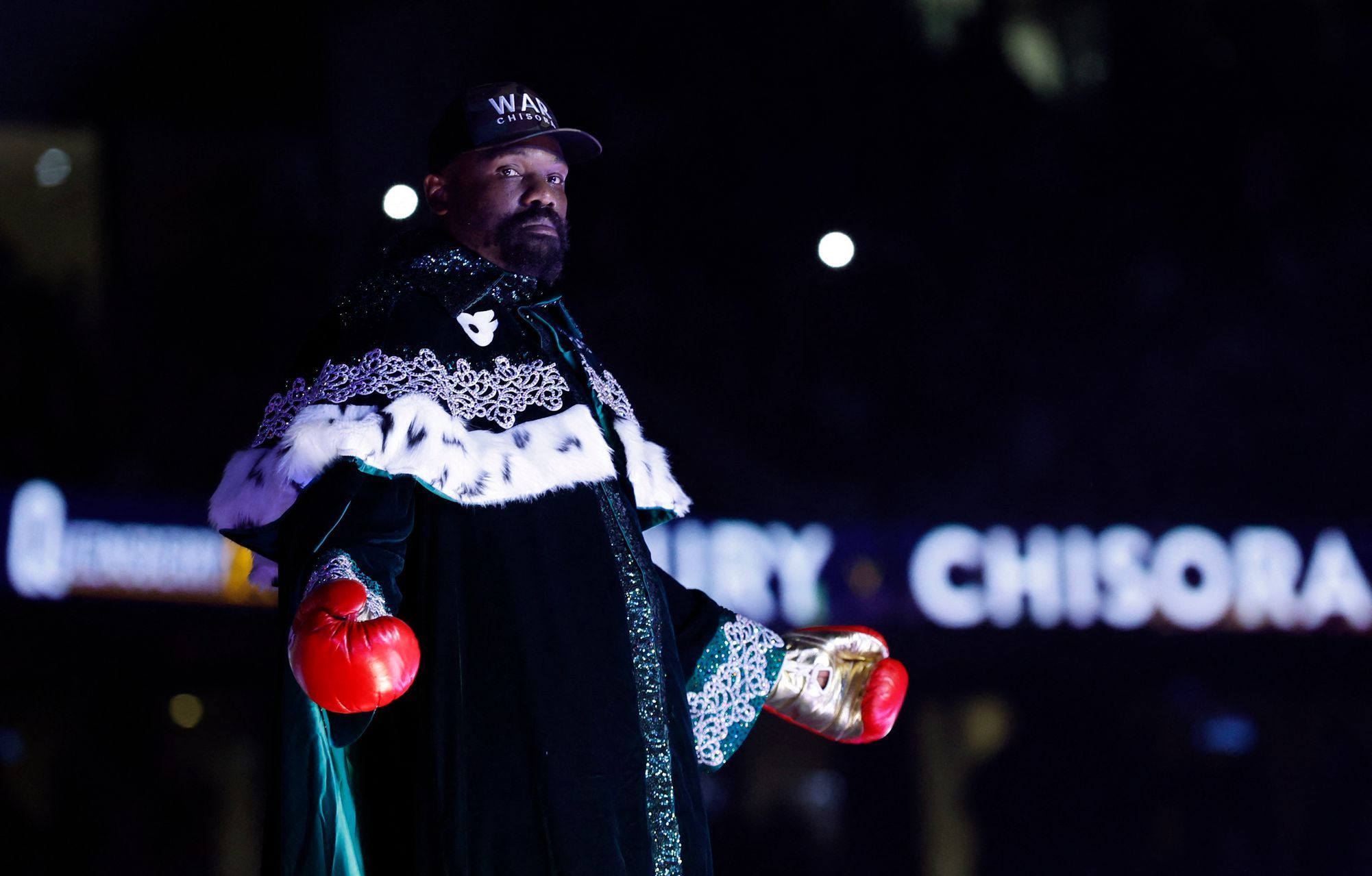 Derek Chisora před zápasem Tyson Fury - Derek Chisora o titul šampiona WBC