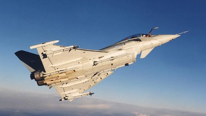 Na výrobě letadel typu Eurofighter Typhoon se podílely čtyři evropské země