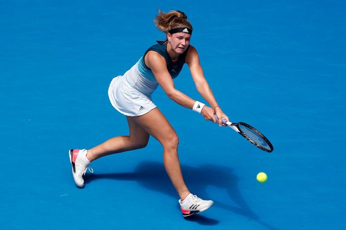 tenis, Australian Open 2019, Karolína Muchová v utkání 1. kola