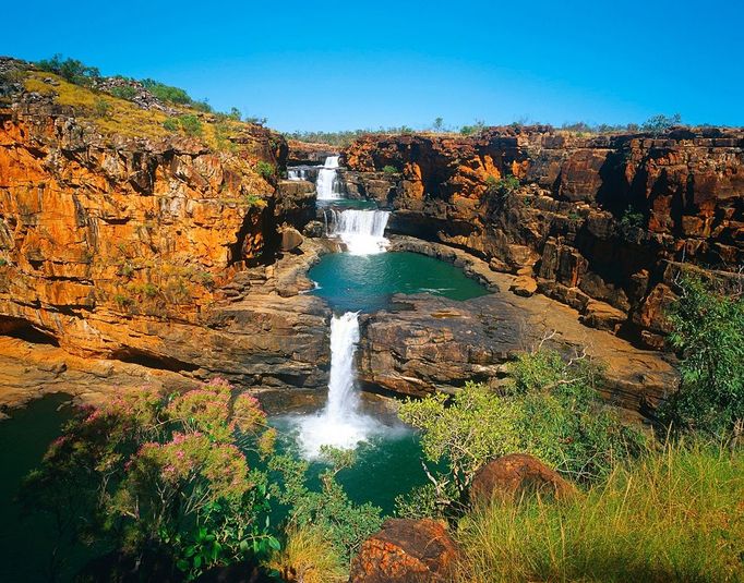 Název : Mitchell Falls   Místo : Austrálie