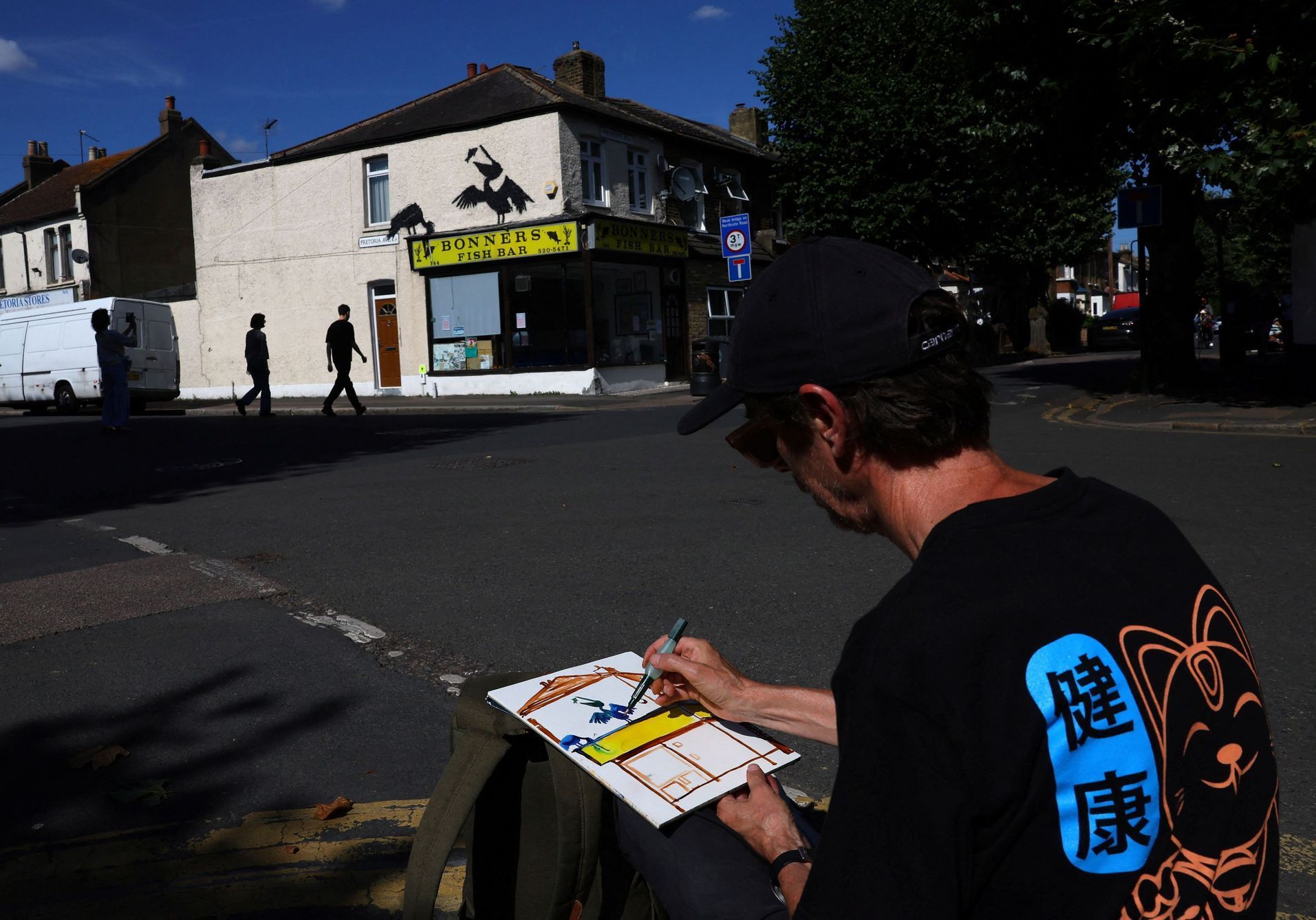 Banksy, Londýn, 2024