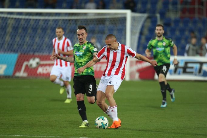 Dohrávka 19. kola HET ligy: Baník Ostrava - Plzeň, Denis Granečný, Martin Zeman