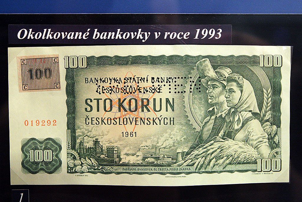ČNB, vznik Kč