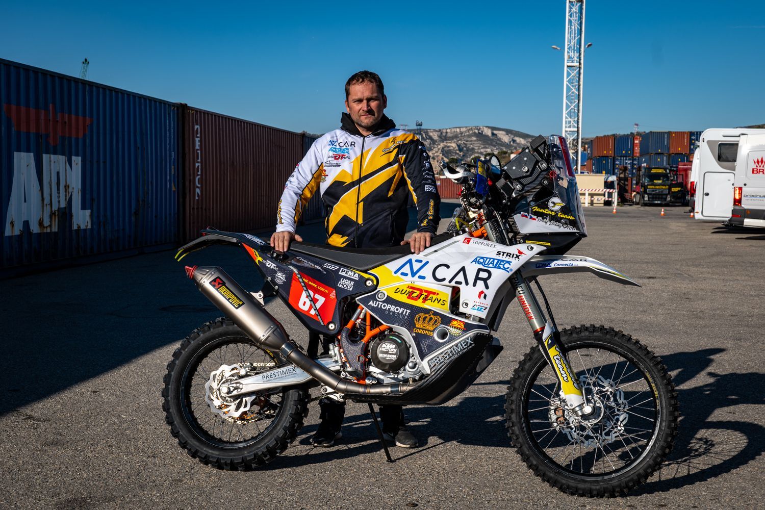 Rudolf Lhotský před Rallye Dakar 2021