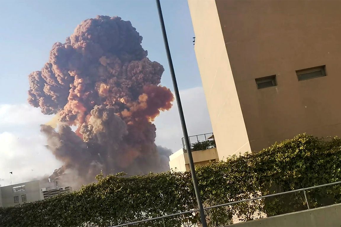 Výbuch v Bejrútu, srpen 2020