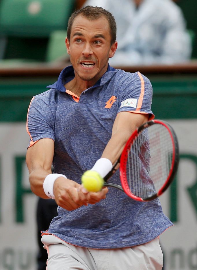 Lukáš Rosol v prvním kole French Open 2016