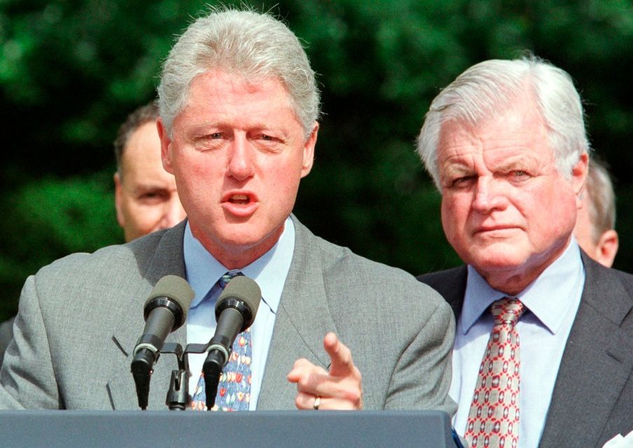 Edward Moore Kennedy, Bill Clinton