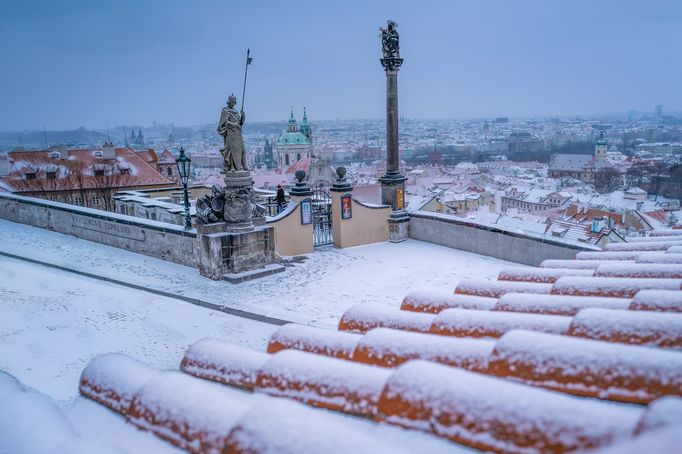 Richard Horák: Zasněžená Praha