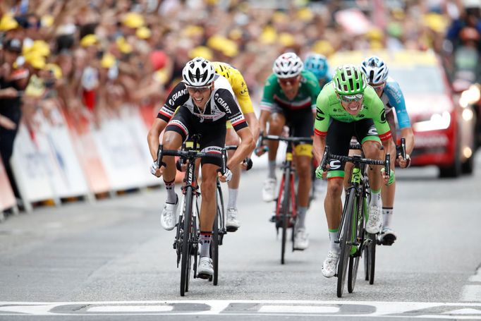 Tour de France 2017, 9. etapa: Warren Barguil a Rigoberto Uran