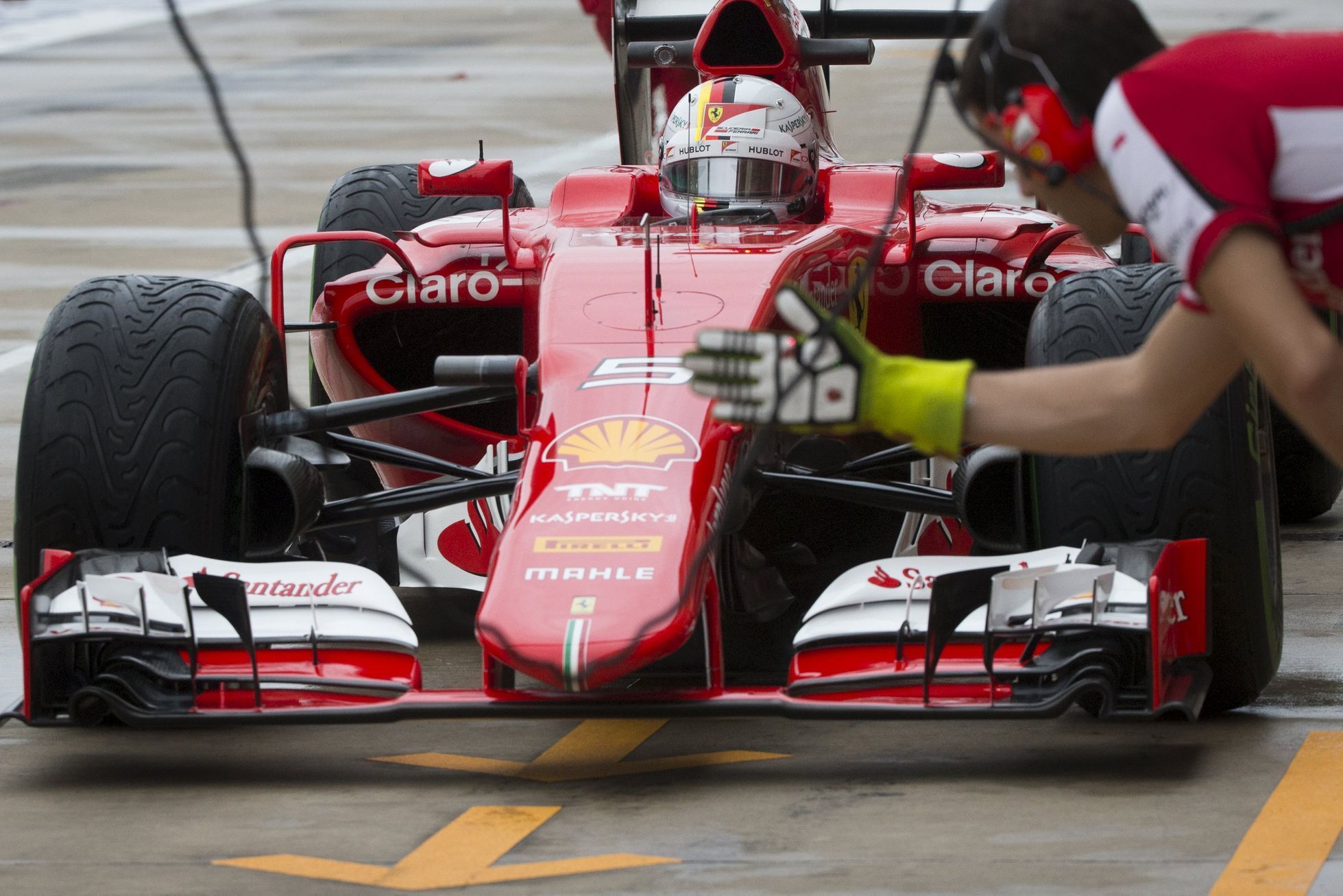 F1. VC USA 2015: Sebastian Vettel, Ferrari