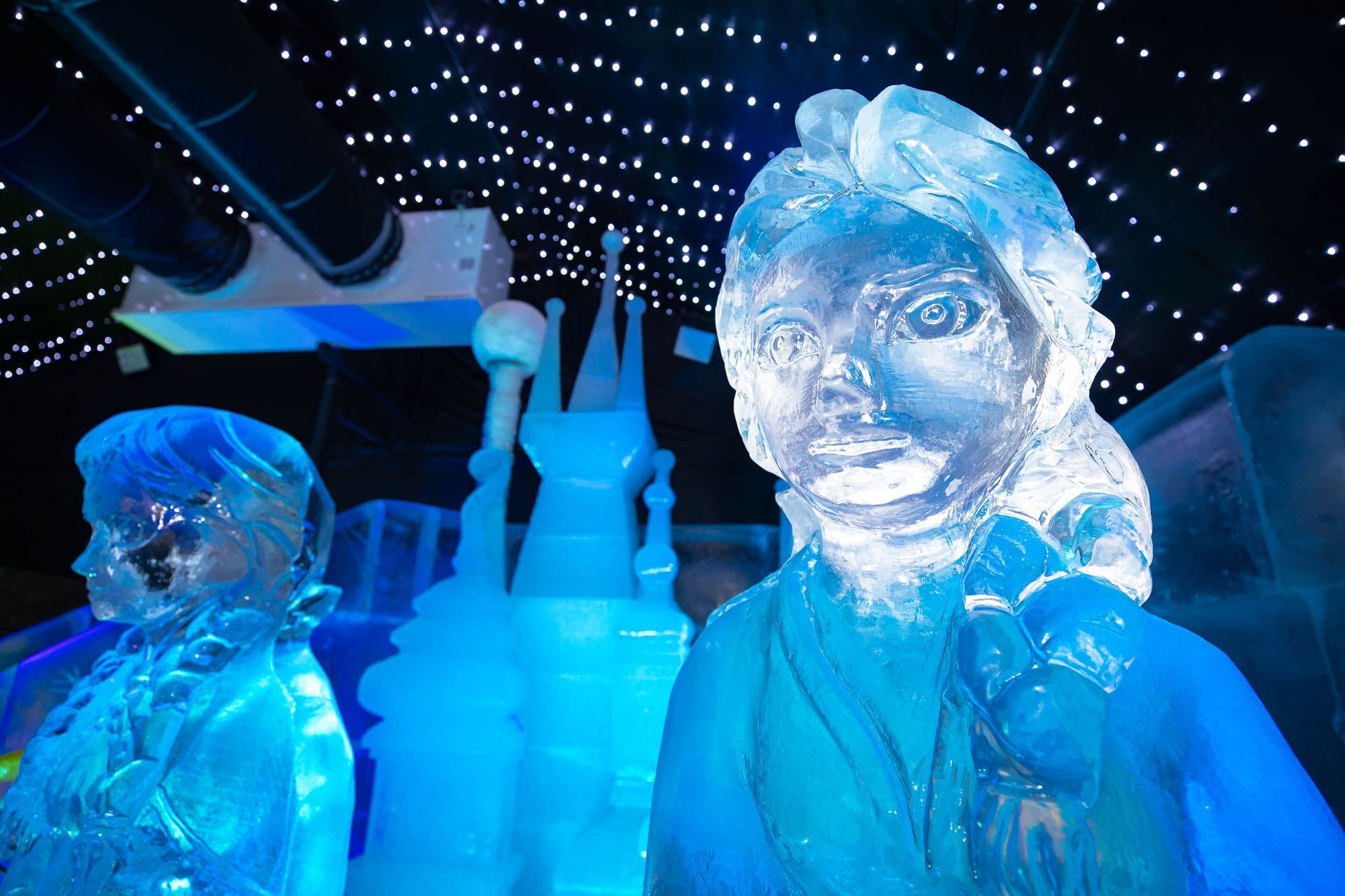 Ledové sochy - výstava Ice Magic