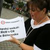 Demonstrace starostů proti daňové diskriminaci
