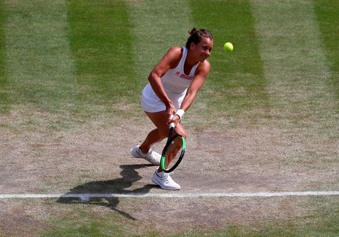 Barbora Strýcová v semifinále Wimbledonu 2019