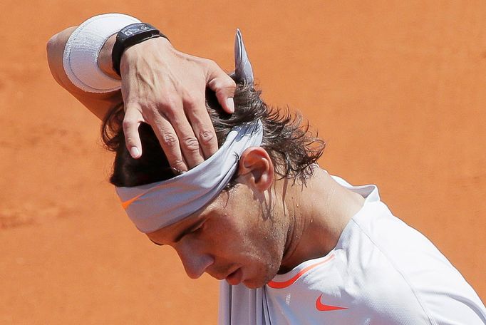 Rafael Nadal v semifinále French Open 2013