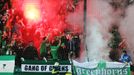 SL, Bohemians-Slavia: fanoušci Bohemians