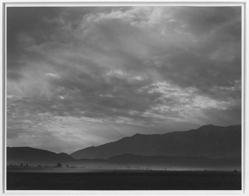 Ansel Adams - snímky z internačního tábora Manzanar