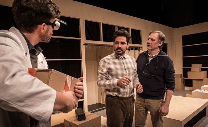 Václav Šanda, Vojtěch Kotek a Martin Finger.