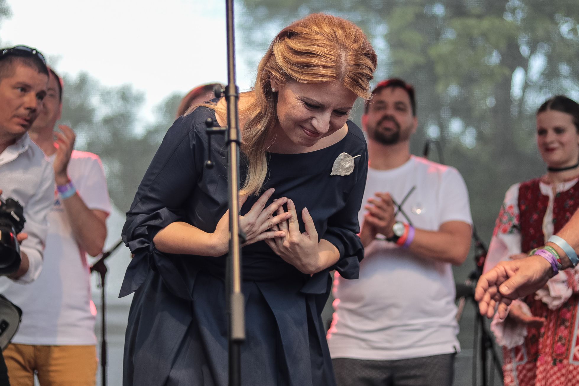 První návštěva - Zuzana Čaputová a koncert na Kampě na její počest