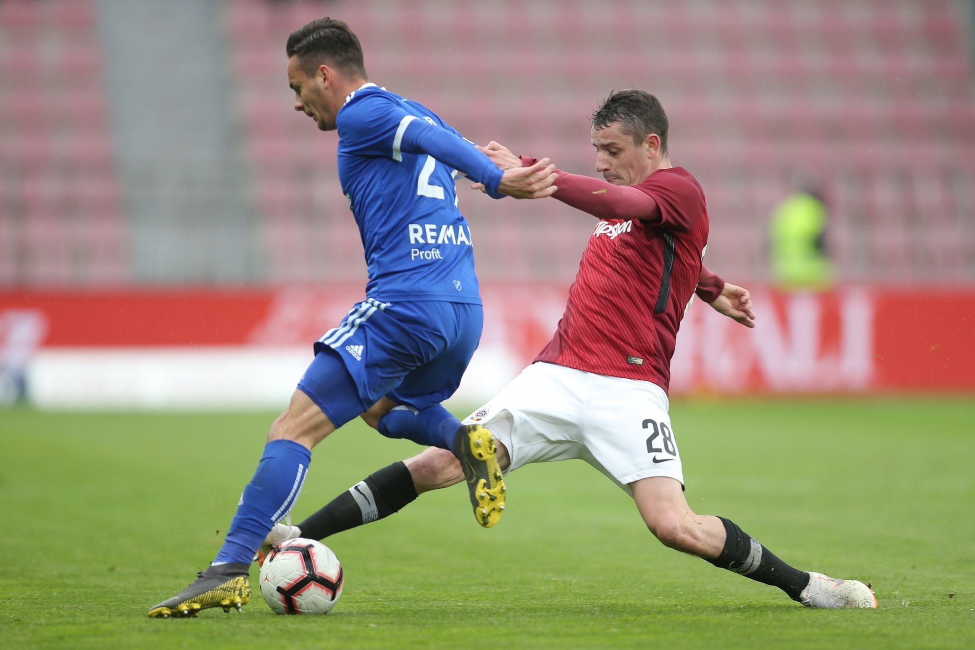 fotbal, Fortuna:Liga 2018/2019, Sparta - Baník, Ondřej Zahustel