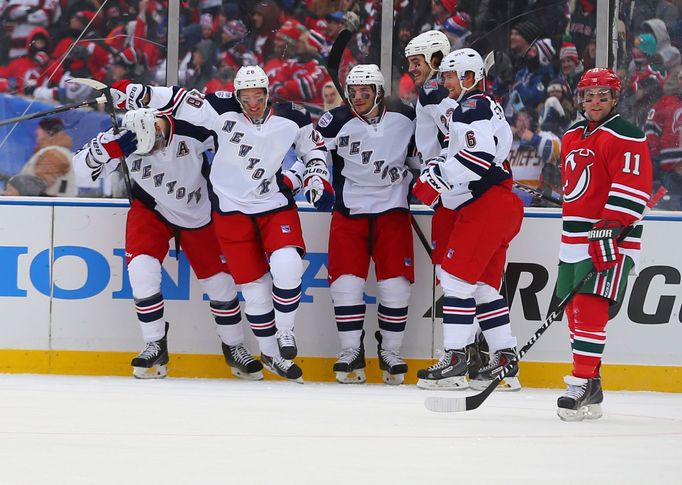 NHL Stadium Series, hokejisté NY Rangers slaví