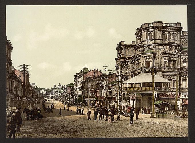 Ukrajina na historických barevných fotografiích z let 1890 - 1900. Fotochromové tisky, Library of Congress