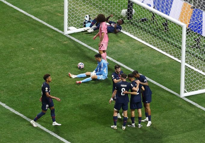 Radost PSG  v osmifinále MS klubů PSG - Inter Miami