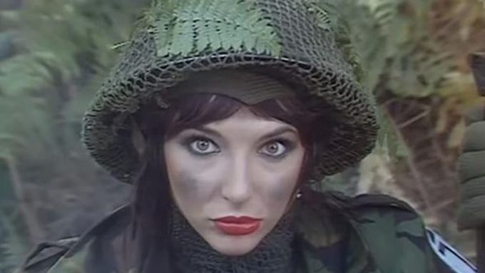 Videoklip ke skladbě Army Dreamers z alba Never for Ever, 1980.