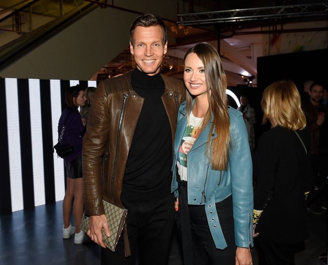 Tomáš Berdych s manželkou Ester