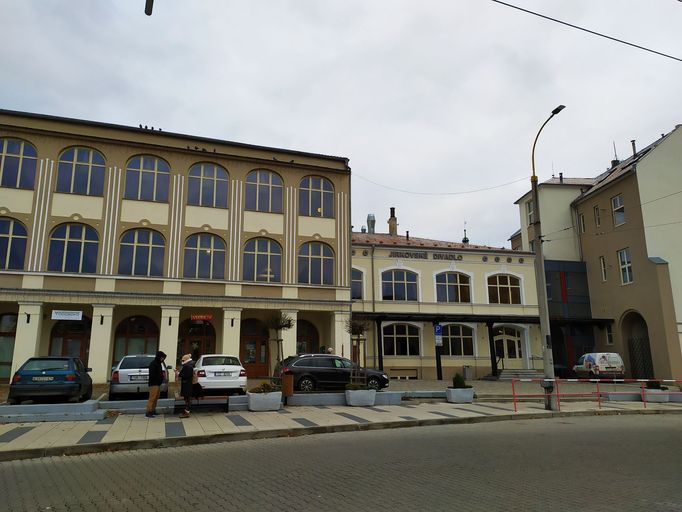Městské divadlo v Jirkově.