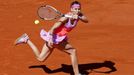 Lucie Šfářová v semifinále French Open 2015 proti Aně Ivanovičové