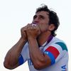 Bývalý italský jezdec formule 1 Alessandro Zanardi na paralympijských hrách