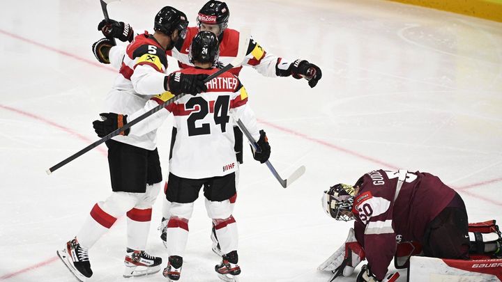 Překvapení ve Stockholmu. Rakušané zničili Lotyšsko a sebrali mu místo ve čtvrtfinále; Zdroj foto: ČTK
