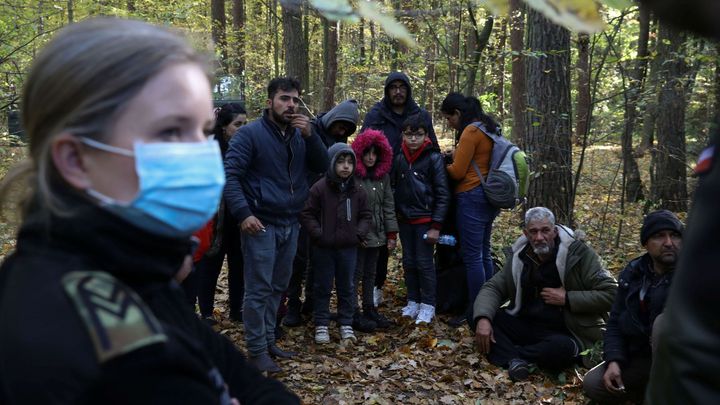 Úřady si nás přehazují tam a zpět, říkají migranti z polsko-běloruských hranic; Zdroj foto: Reuters