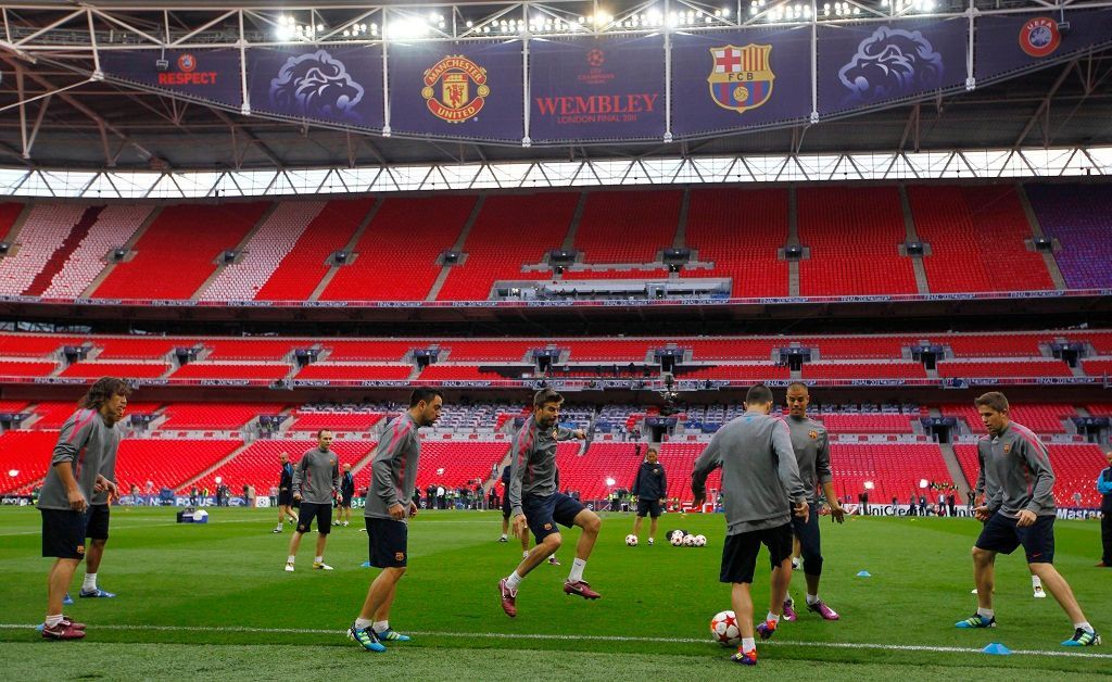 Finále Ligy mistrů, Wembley (FC Barcelona)
