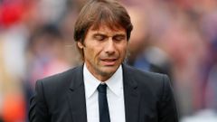 Zklamaný trenér Chelsea Antonio Conte