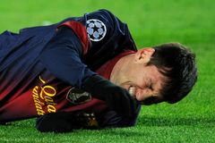 Messi: Myslel jsem na nejhorší, zranění ale není vážné