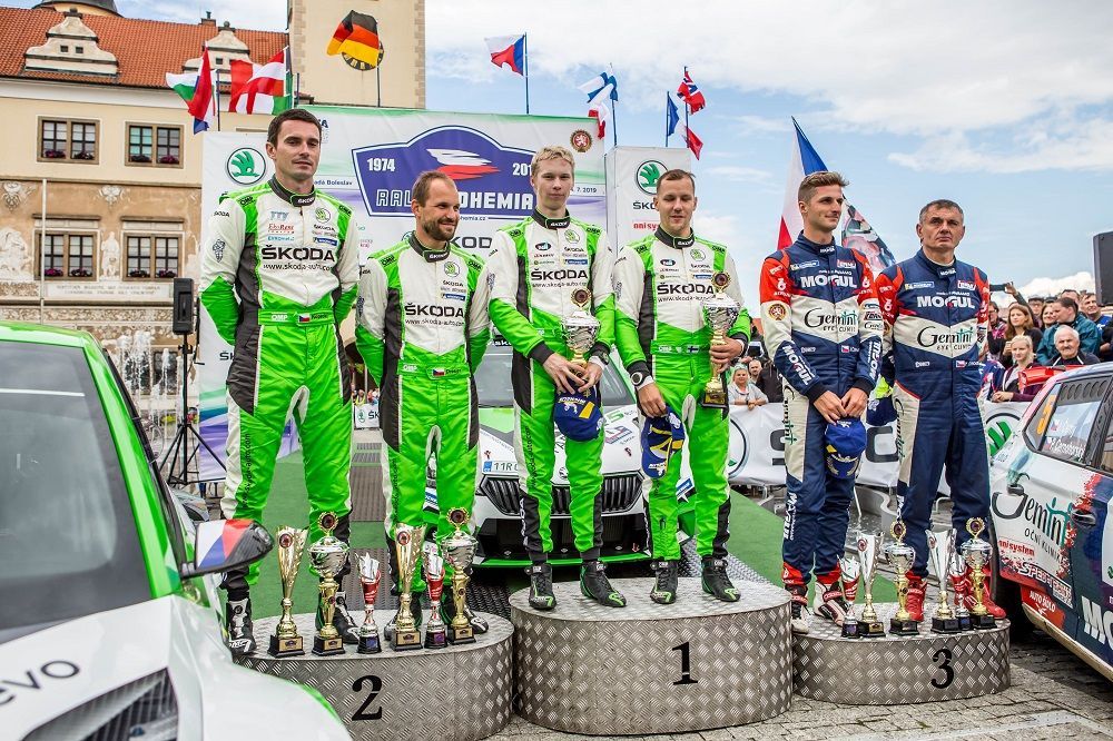 Rallye Bohemia 2019: Jan Kopecký, Kalle Rovanperä, a