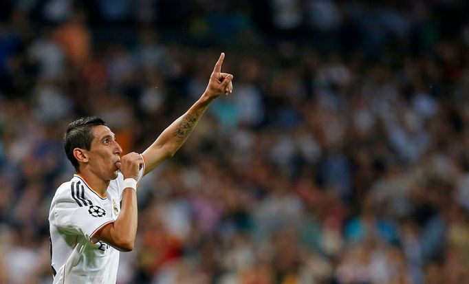 Angel di Maria v dresu Realu Madrid