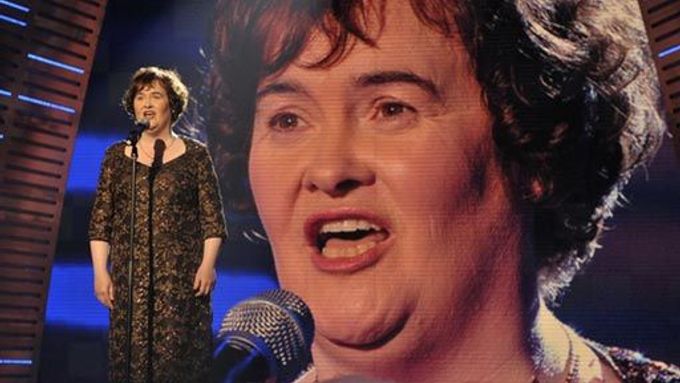 Žena, která se stala přes noc hvězdou - Susan Boyle.