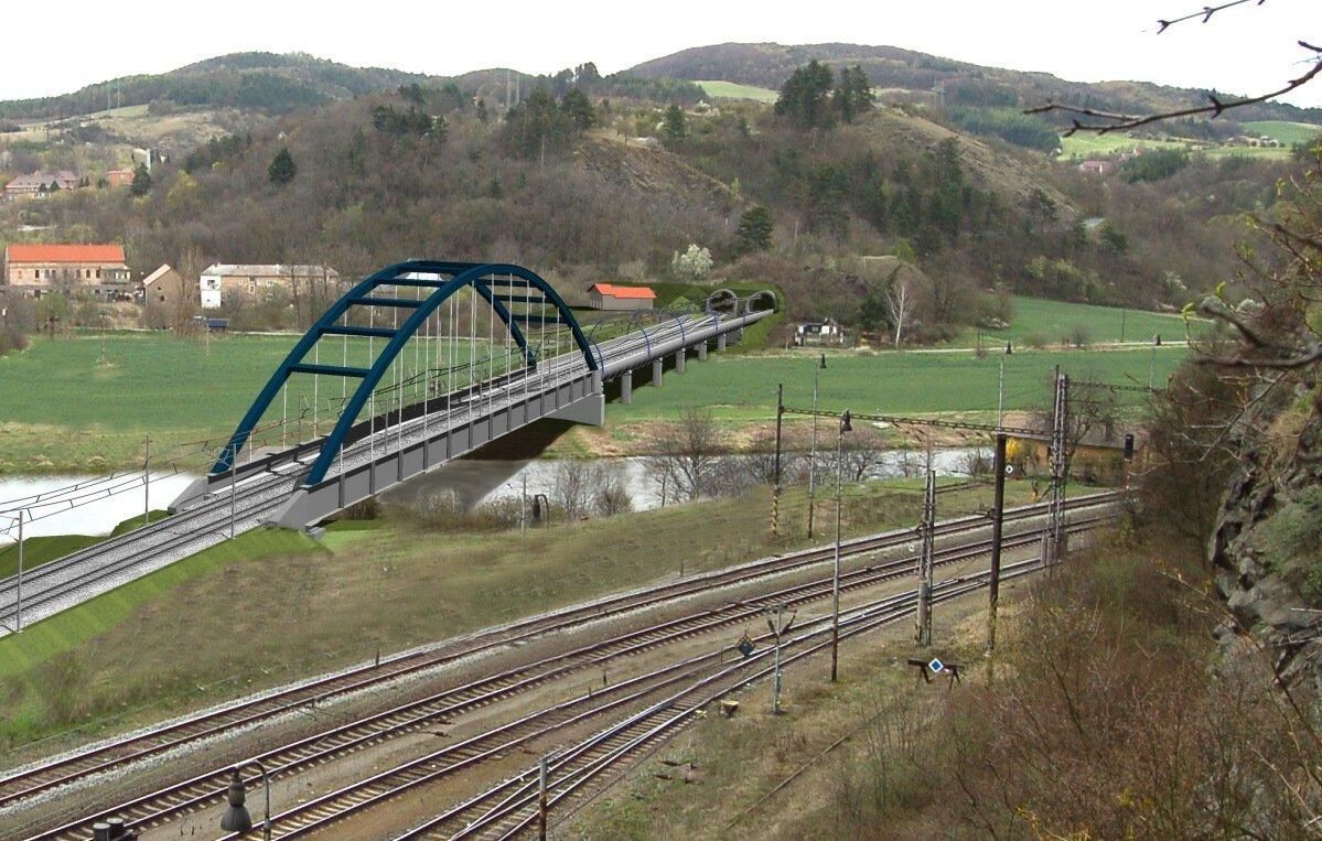 Vizualizace tunel Praha Beroun