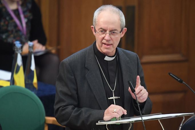 Canterburský arcibiskup Justin Welby